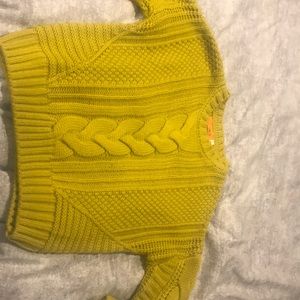 Brand: ONE A. Size: small Color: mustard yellow